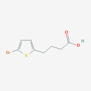 molecular formula C8H9BrO2S B1278008 4-(5-bromothiophen-2-yl)butanoic Acid CAS No. 89980-93-8