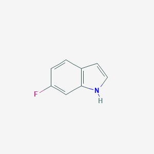 molecular formula C8H6FN B127801 6-氟吲哚 CAS No. 399-51-9