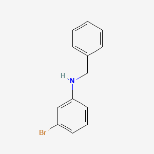molecular formula C13H12BrN B1278021 N-Benzyl-3-bromoaniline CAS No. 213814-61-0
