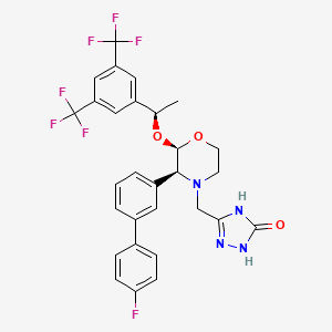 molecular formula C29H25F7N4O3 B12780282 Tme8PY9fmy CAS No. 2348441-62-1