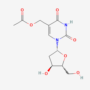 molecular formula C12H16N2O7 B1278029 5-Acetoxymethyl-2'-deoxyuridine 