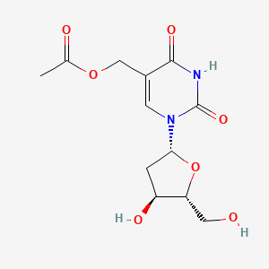 molecular formula C12H16N2O7 B1278029 5-Acetyloxymethyl-2'-deoxyuridine 