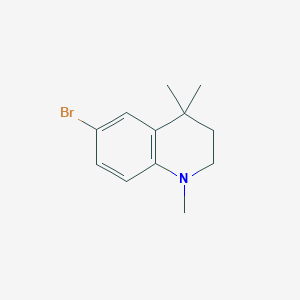 6-Bromo-1,4,4-trimethyl-1,2,3,4-tetrahydroquinoline
