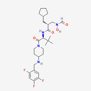 molecular formula C28H41F3N4O4 B12780481 TB34Ymf41F CAS No. 1091682-50-6
