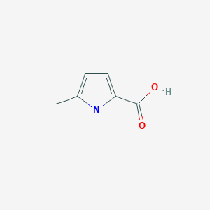 molecular formula C7H9NO2 B1278049 1,5-dimethyl-1H-pyrrole-2-carboxylic acid CAS No. 73476-30-9