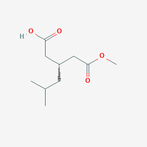 molecular formula C10H18O4 B12780756 Rby9PL2htv CAS No. 156048-92-9