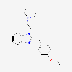 molecular formula C22H29N3O B12780835 Etodesnitazene CAS No. 14030-76-3