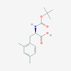 molecular formula C16H23NO4 B1278084 Boc-2,4-Dimethyl-D-Phenylalanine CAS No. 791625-59-7