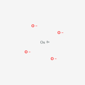 molecular formula O4Os B12780882 Osmium(8+);oxygen(2-) 