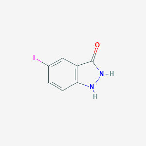 molecular formula C7H5IN2O B127809 5-Iodo-1H-indazol-3-ol CAS No. 141122-62-5