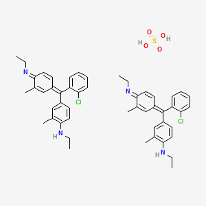 molecular formula C50H56Cl2N4O4S B12781080 Einecs 281-472-7 CAS No. 83950-19-0