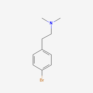 molecular formula C10H14BrN B1278134 2-(4-Bromophenyl)-N,N-dimethylethanamine CAS No. 15221-61-1
