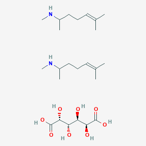 molecular formula C15H29NO8 B127814 Isometheptene mucate CAS No. 7492-31-1