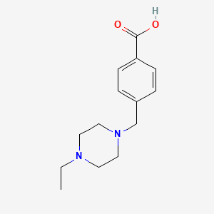 4-(4-Ethylpiperazin-1-ylmethyl)benzoic acid