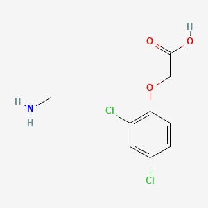 molecular formula C9H11Cl2NO3 B12781513 2,4-D methylamine salt CAS No. 51173-63-8