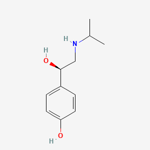 molecular formula C11H17NO2 B12781576 Deterenol, (R)- CAS No. 29170-05-6
