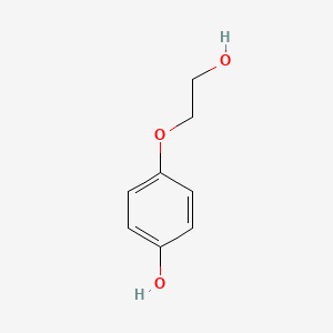 molecular formula C8H10O3 B1278160 4-(2-Hydroxyethoxy)phenol CAS No. 13427-53-7