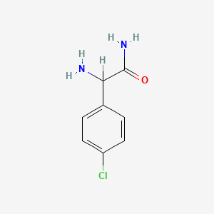 2-Amino-2-(4-chlorophenyl)acetamide