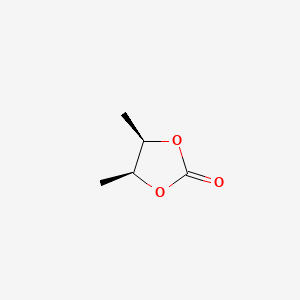 molecular formula C5H8O3 B12781881 Cis-2,3-Butylene carbonate CAS No. 36368-39-5