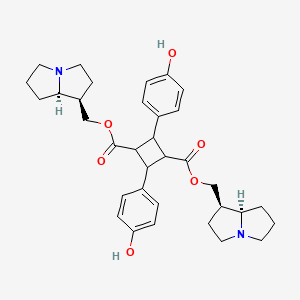molecular formula C34H42N2O6 B12781886 Thesin CAS No. 528-37-0