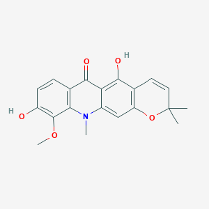 molecular formula C20H19NO5 B12781955 Honyumine CAS No. 100595-86-6