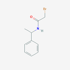 molecular formula C10H12BrNO B1278204 2-bromo-N-(1-phenylethyl)acetamide CAS No. 70110-38-2