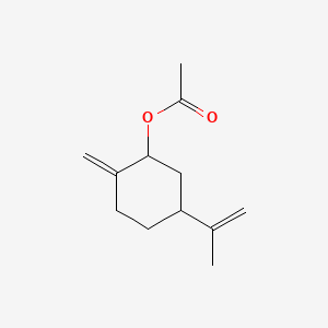 molecular formula C12H18O2 B12782064 Menthadienyl acetate CAS No. 71660-03-2