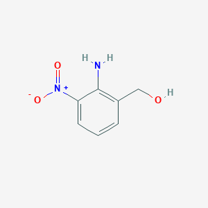 molecular formula C7H8N2O3 B1278211 (2-氨基-3-硝基苯基)甲醇 CAS No. 139743-08-1
