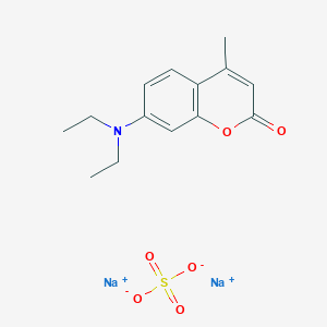 molecular formula C14H17NNa2O6S B12782134 C.I. Fluorescent Brightener 61 CAS No. 8066-05-5