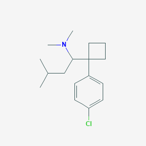 molecular formula C17H26ClN B127822 Sibutramine CAS No. 106650-56-0