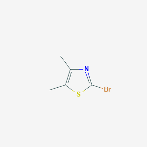 molecular formula C5H6BrNS B1278221 2-Bromo-4,5-dimethylthiazole CAS No. 29947-24-8