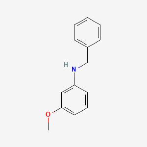 molecular formula C14H15NO B1278222 N-苄基-3-甲氧基苯胺 CAS No. 90811-55-5