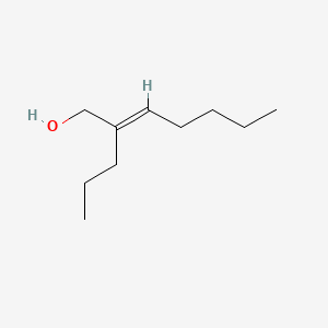molecular formula C10H20O B12782263 (E)-2-Propylhept-2-en-1-ol CAS No. 41625-15-4