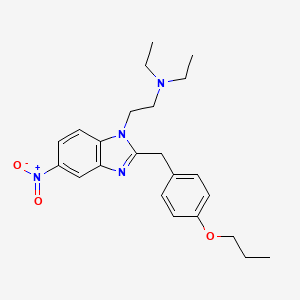 molecular formula C23H30N4O3 B12782313 Protonitazene CAS No. 95958-84-2