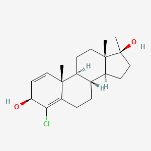 molecular formula C20H29ClO2 B12782581 Halodrol CAS No. 1338221-84-3