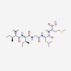 molecular formula C25H47N5O6S B1278264 H-Ile-ile-gly-leu-met-OH 