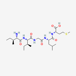 molecular formula C25H47N5O6S B1278264 H-Ile-ile-gly-leu-met-OH CAS No. 149385-65-9