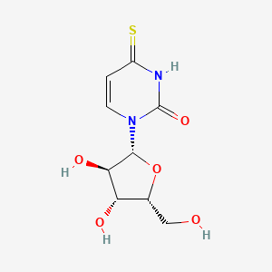 molecular formula C9H12N2O5S B12782655 BC6P8D2Dfx CAS No. 68027-44-1