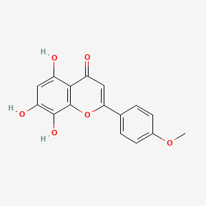 molecular formula C16H12O6 B12782690 Takakin CAS No. 51876-19-8
