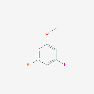 molecular formula C7H6BrFO B1278276 3-溴-5-氟苯甲醚 CAS No. 29578-39-0