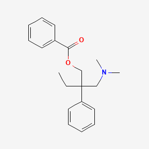 molecular formula C20H25NO2 B12782785 Benzobutamine CAS No. 3562-48-9