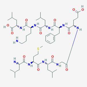 molecular formula C51H86N10O12S B12782814 Unii-wqr5VS4yip CAS No. 335242-17-6