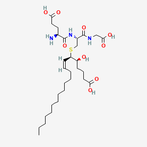 molecular formula C30H53N3O9S B12782819 Hltce CAS No. 78340-36-0