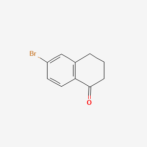 molecular formula C10H9BrO B1278289 6-bromo-3,4-dihydronaphthalen-1(2H)-one CAS No. 66361-67-9
