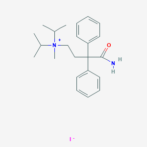 molecular formula C23H33IN2O B127829 Isopropamide Iodide CAS No. 71-81-8