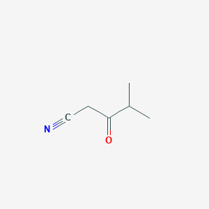 B1278294 4-Methyl-3-oxopentanenitrile CAS No. 29509-06-6