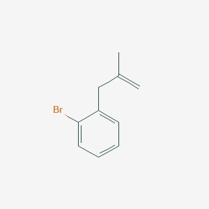 molecular formula C10H11B B1278298 3-(2-Bromophenyl)-2-methyl-1-propene CAS No. 514821-14-8