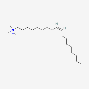 molecular formula C21H44N+ B12783067 Oleyltrimethylammonium CAS No. 48074-73-3