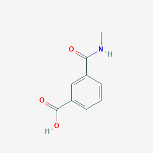 molecular formula C9H9NO3 B1278315 3-(methylcarbamoyl)benzoic Acid CAS No. 23754-43-0