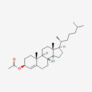 molecular formula C29H48O2 B12783164 Allocholesterol acetate CAS No. 4087-12-1